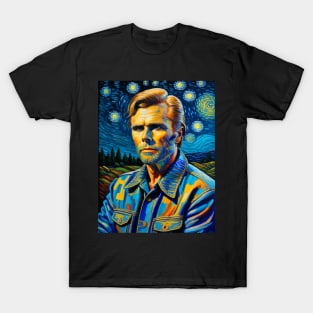 George Jones at starry night T-Shirt